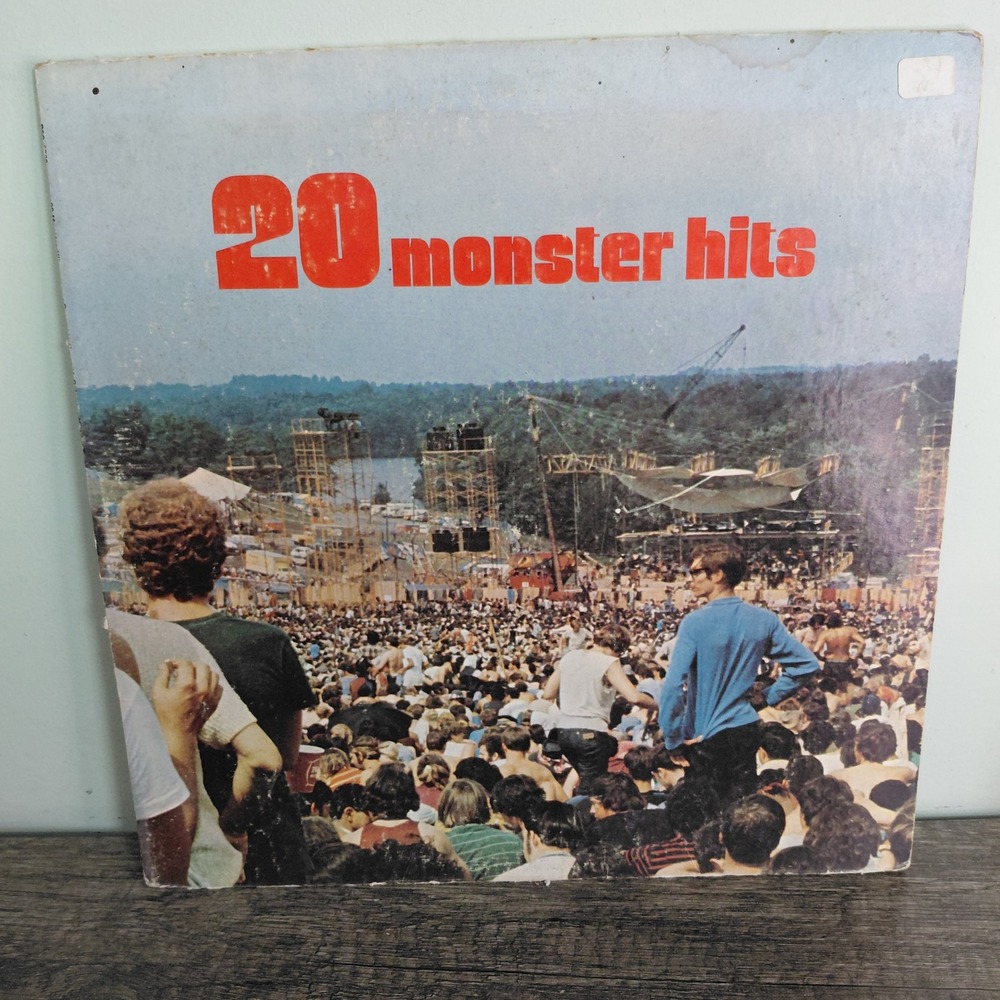 1972 20 Monster Hits Vinyl LP Columbia Musical Treasury DS 1001 Stereo